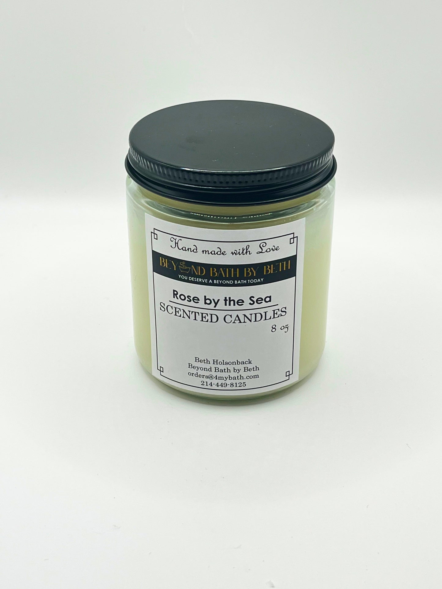 ROSE BY THE SEA CANDLE