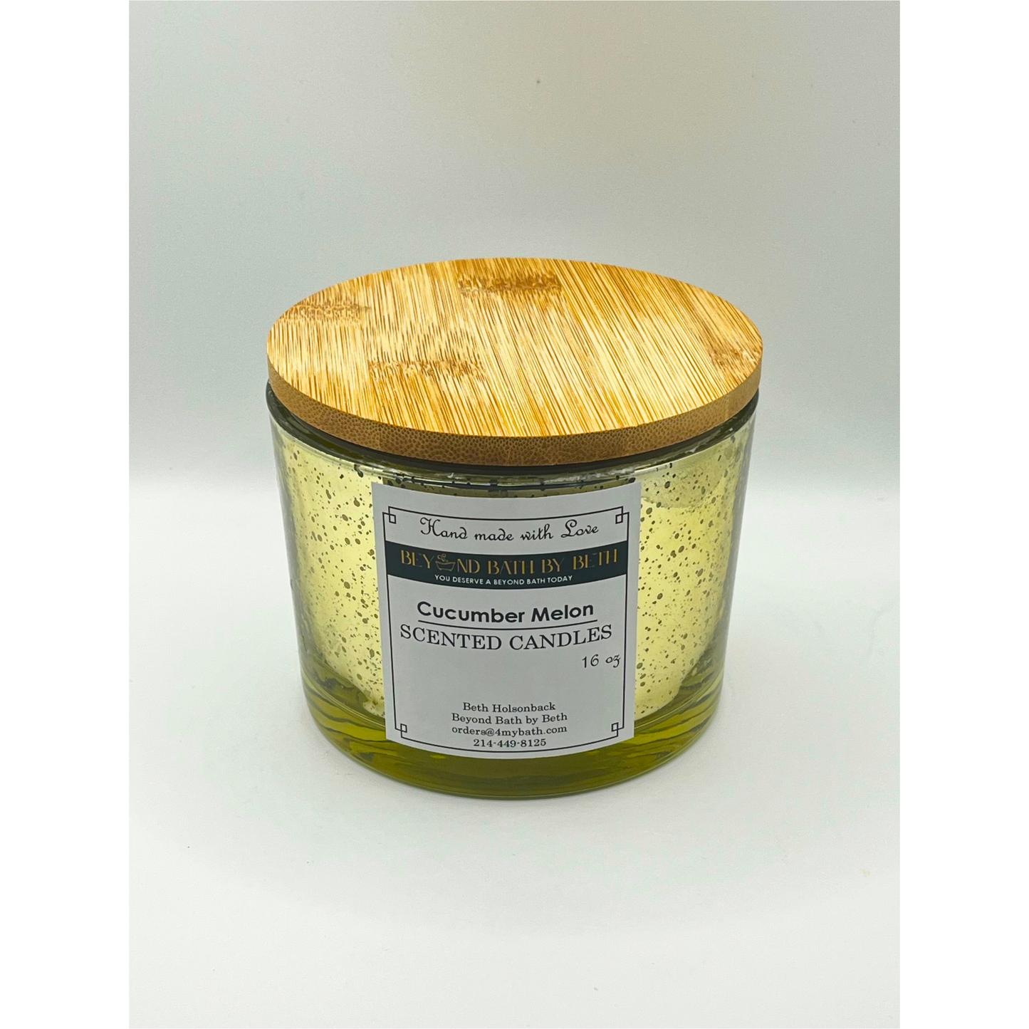 CUCUMBER MELON - MIRROR CANDLE JARS