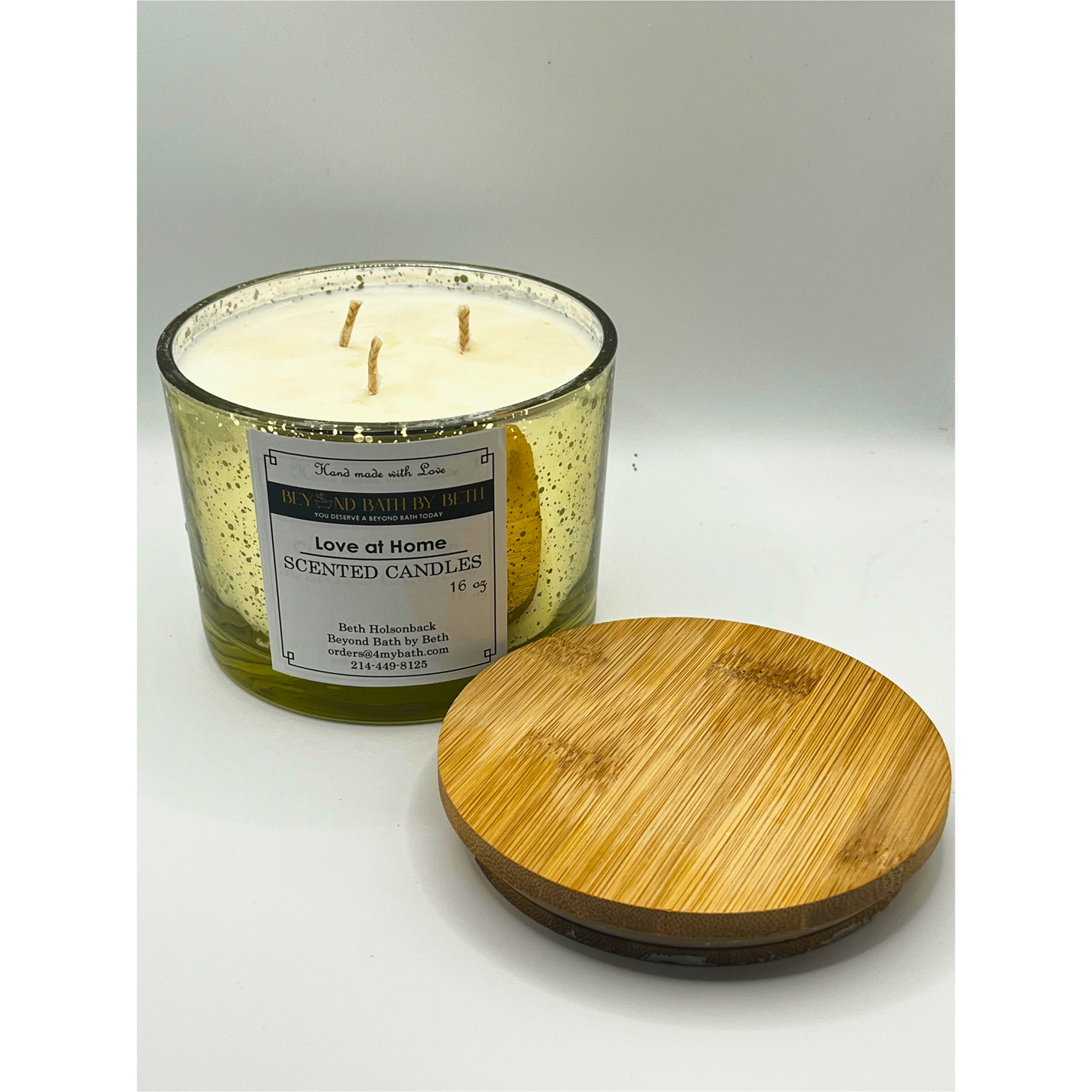 LOVE AT HOME - MIRROR CANDLE JARS