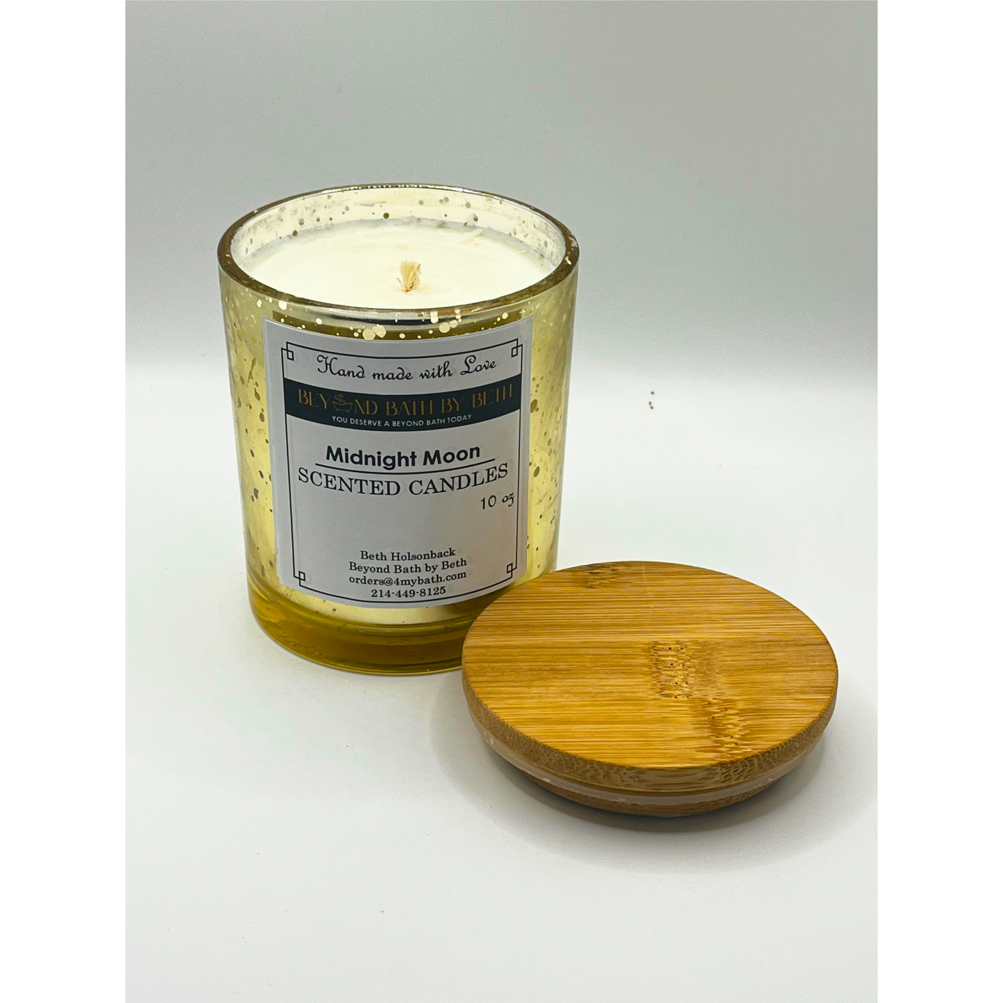 MIDNIGHT MOON - MIRROR CANDLE JARS