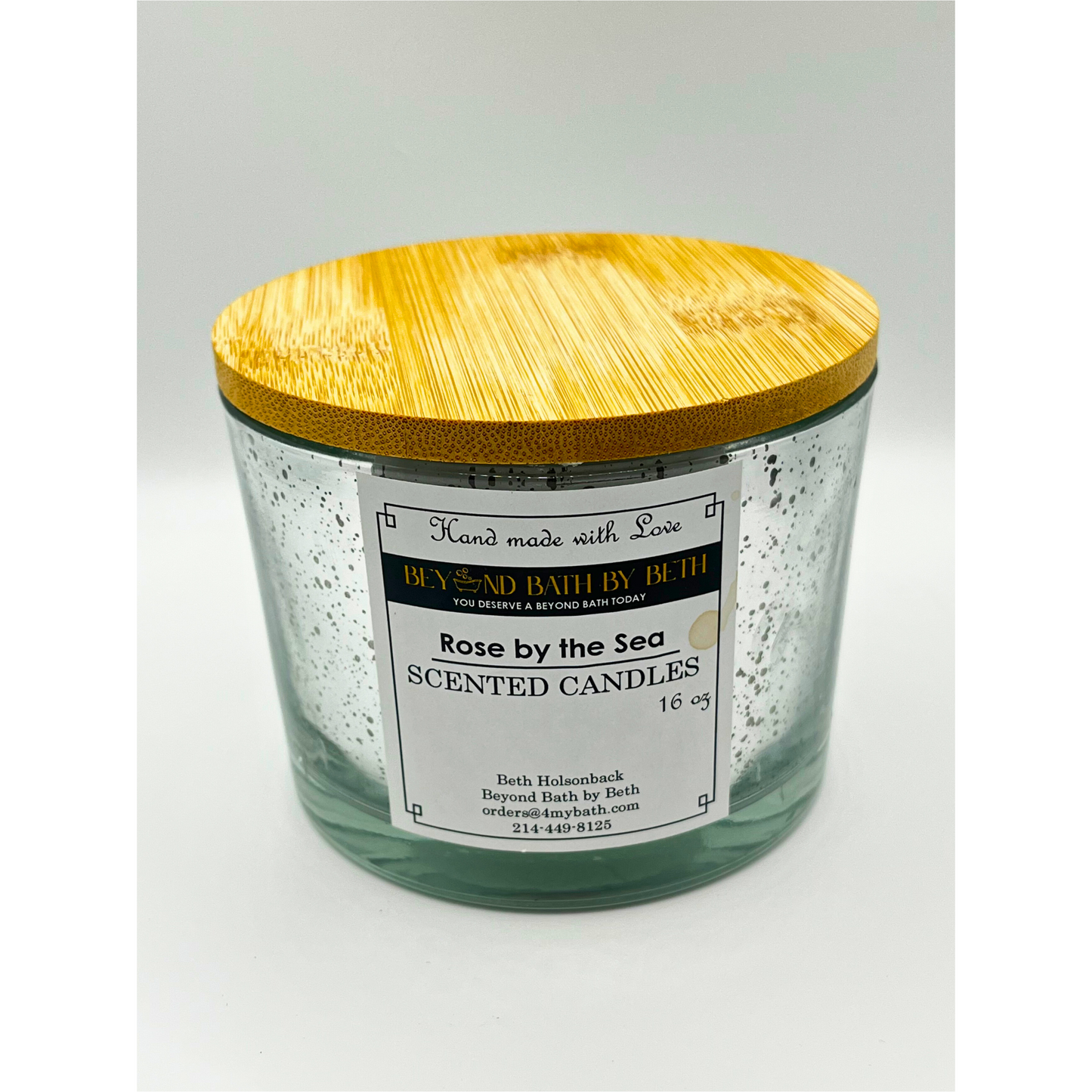 ROSE BY THE SEA - MIRROR CANDLE JARS