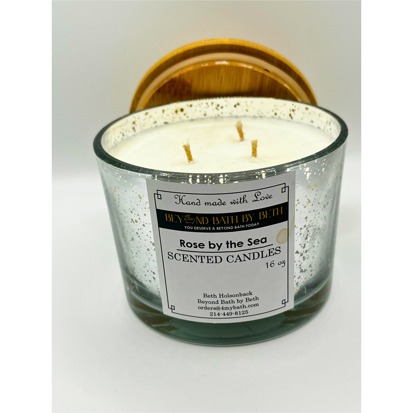 ROSE BY THE SEA - MIRROR CANDLE JARS