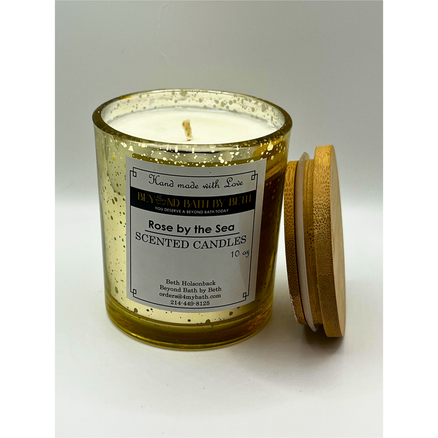ROSE BY THE SEA - MIRROR CANDLE JARS