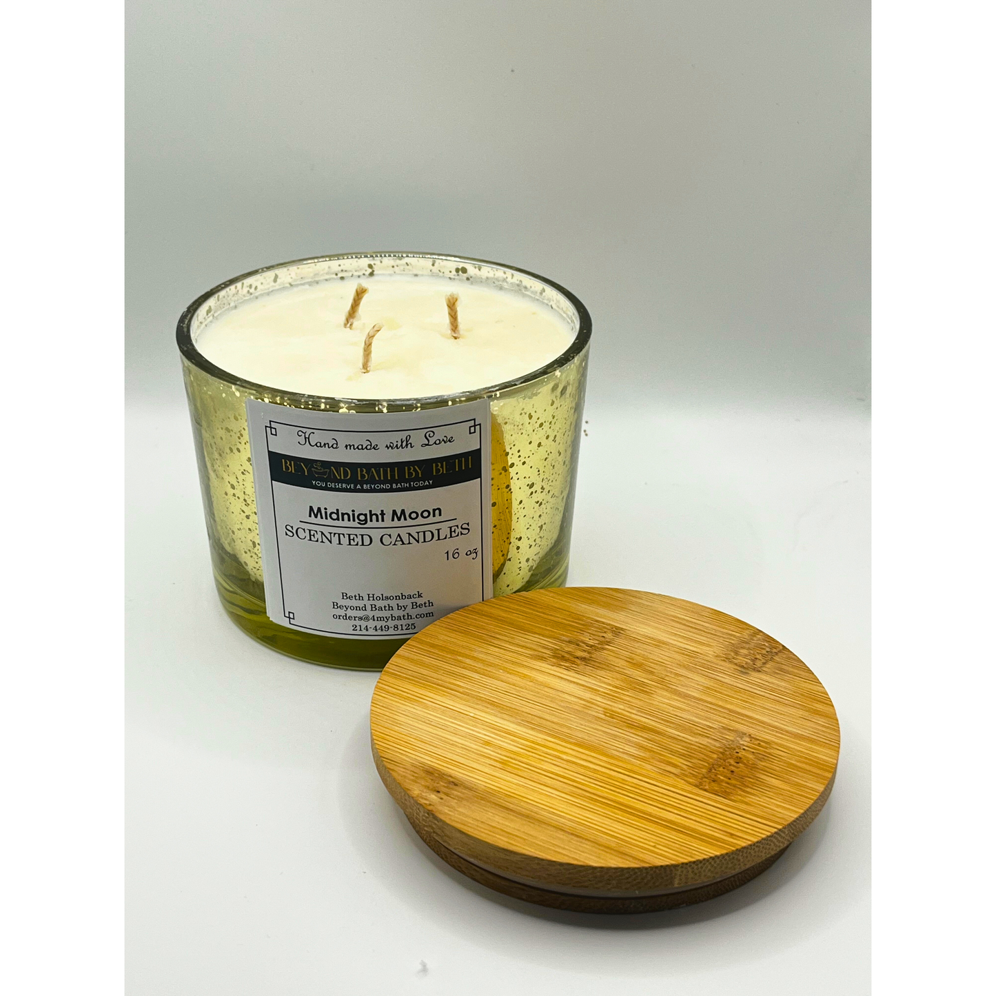 MIDNIGHT MOON - MIRROR CANDLE JARS